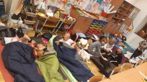 Spaní ve škole_2. třída